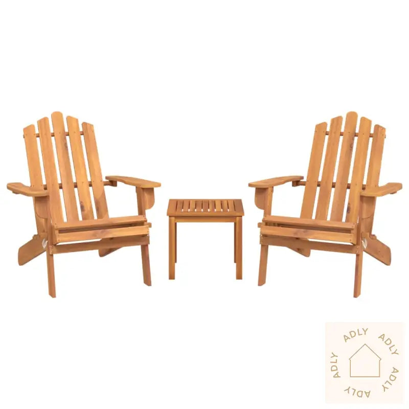 Adirondack Hagesofagruppe 3 Deler Heltre Akasie