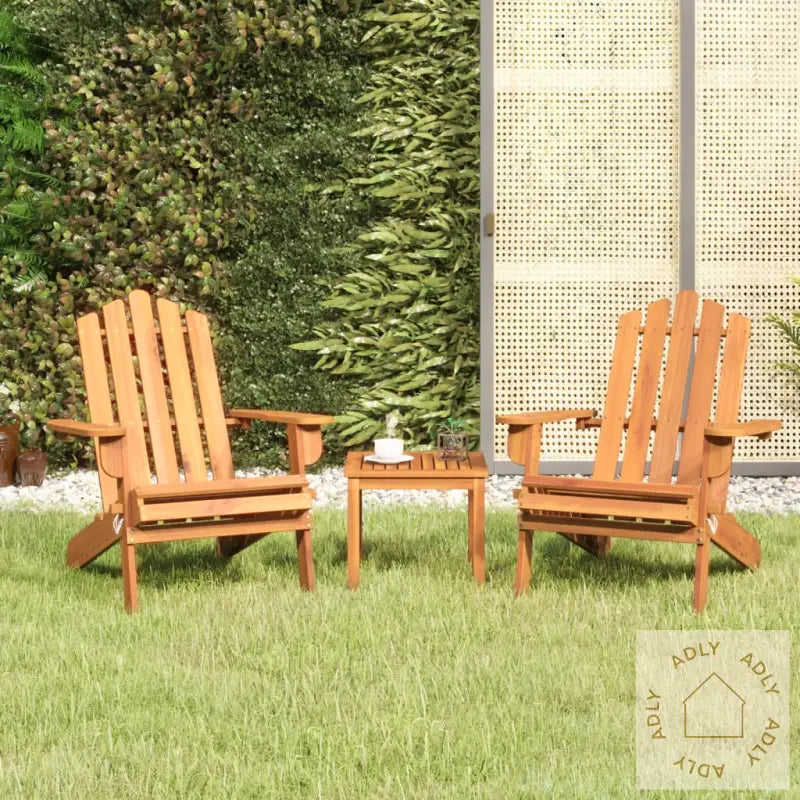 Adirondack Hagesofagruppe 3 Deler Heltre Akasie