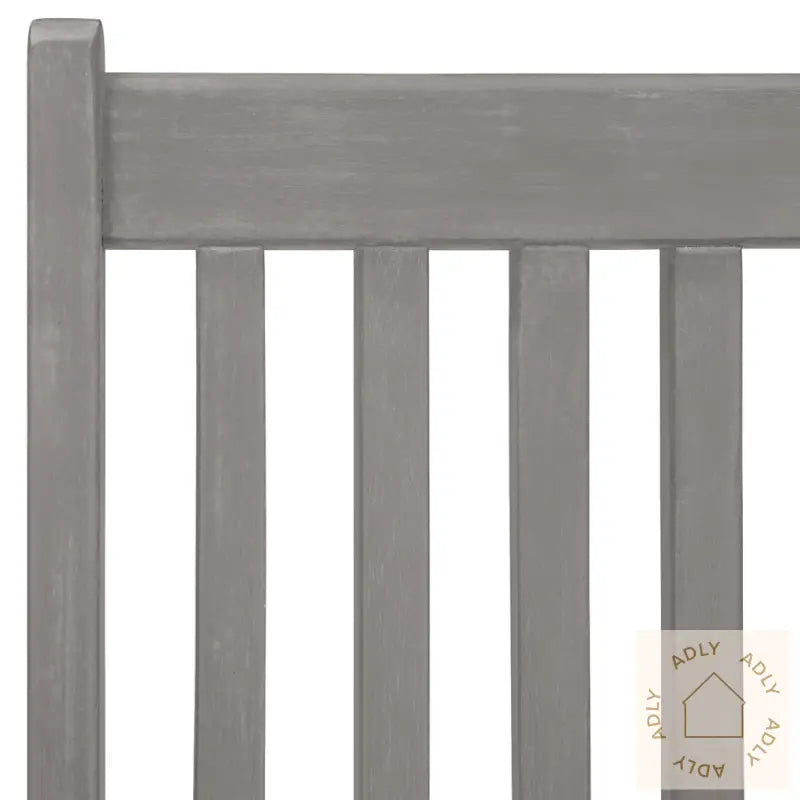 Utendørs Spisestue 5 Deler Heltre Akasie Grå