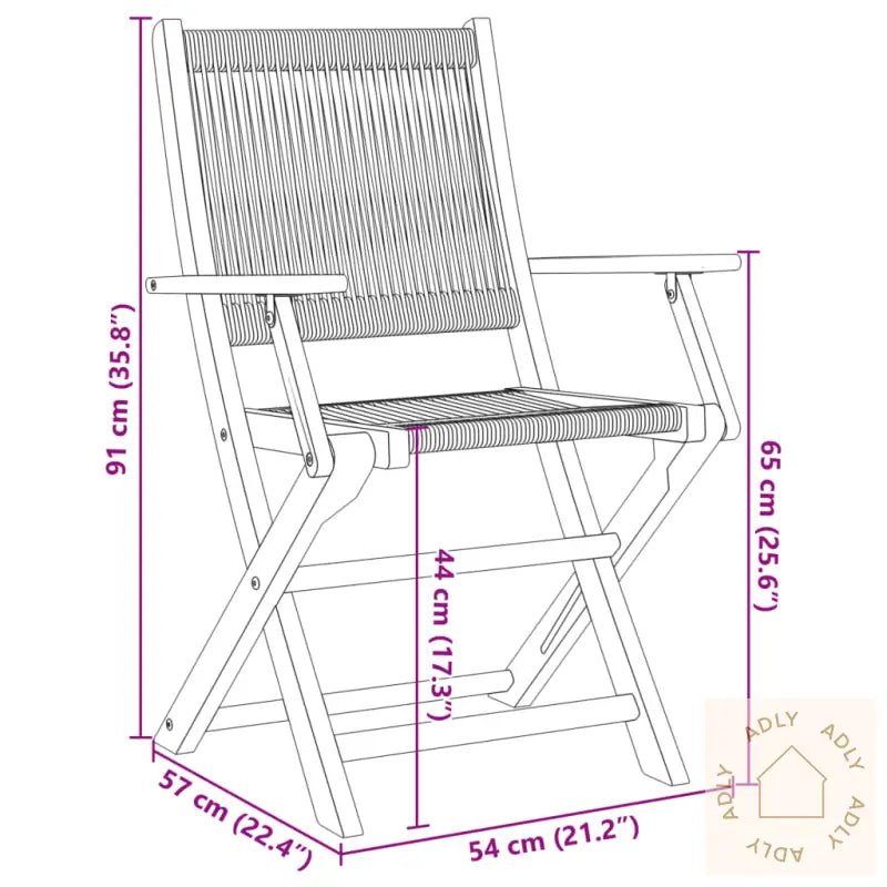 Hagespisegruppe 7 Deler Svart Polypropylen Og Heltre