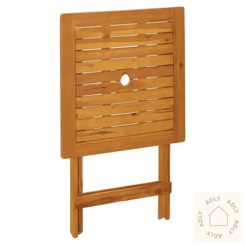 Bistrosett 3 Deler Kremhvit Stoff Og Heltre