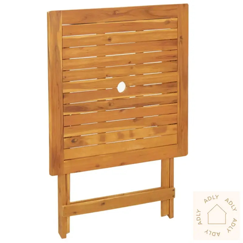 Bistrosett 3 Deler Svart Polypropylen Og Heltre