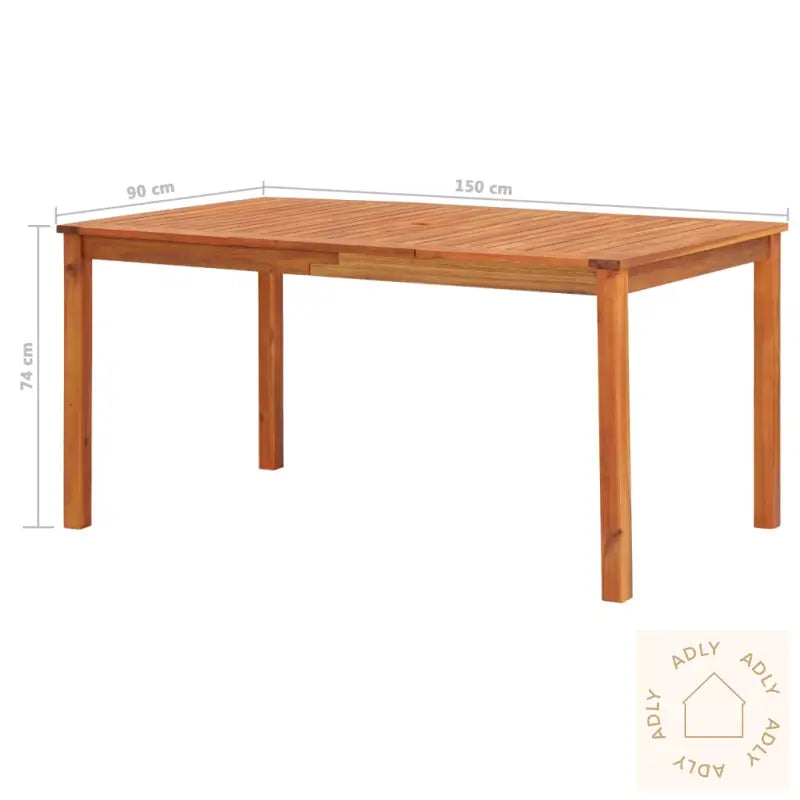 Hagespisegruppe Med Puter 5 Deler Heltre Akasie