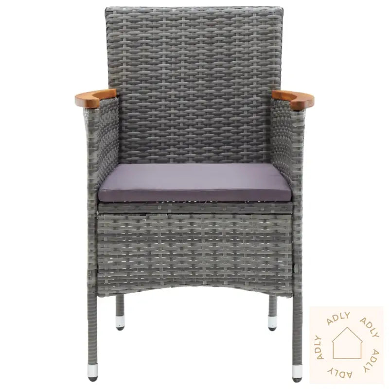 Utendørs Spisestue 7 Deler Grå