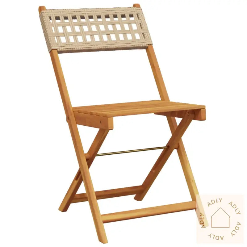 Hagespisegruppe 5 Deler Beige Polyrotting Og Heltre