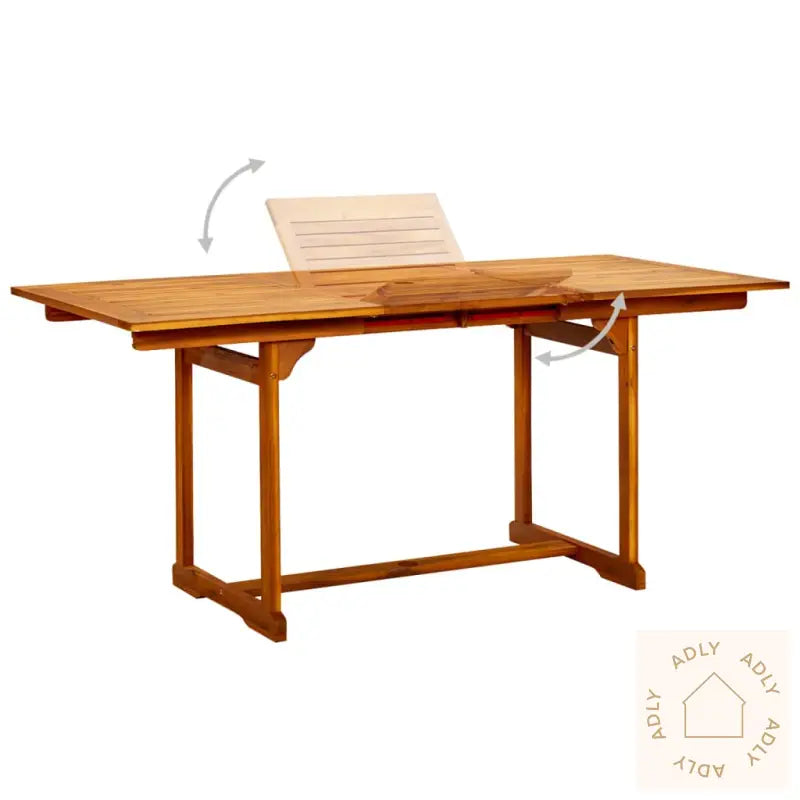 Utendørs Spisestue 7 Deler Heltre Akasie