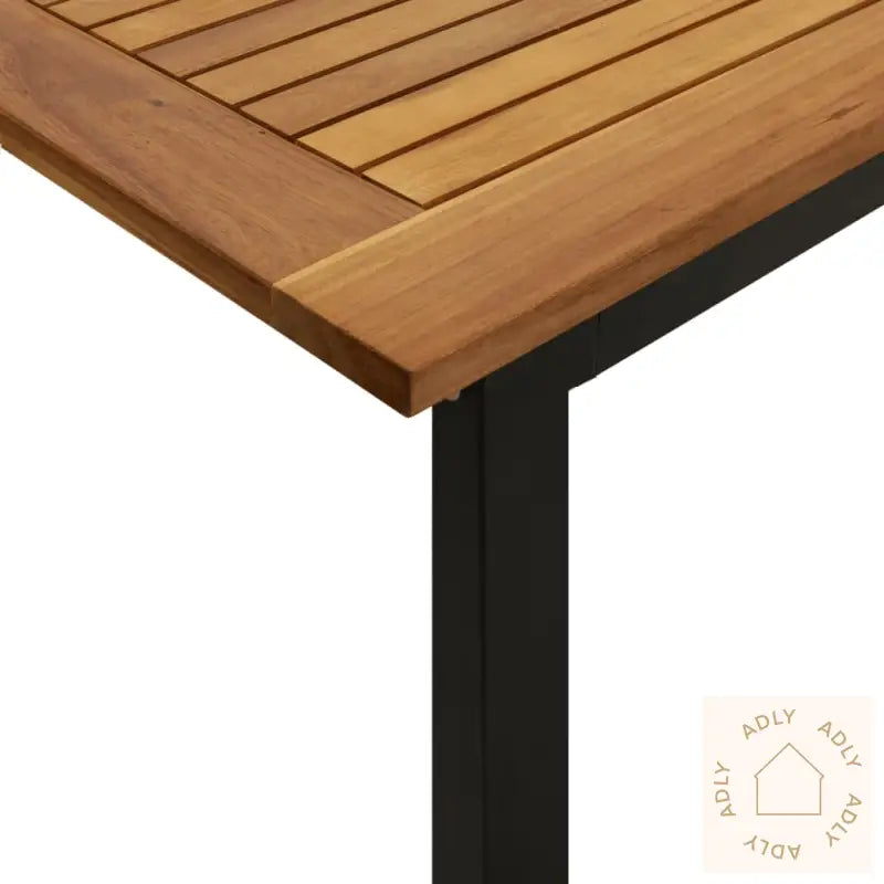 Hagespisegruppe 9 Deler Heltre Akasie Og Metal