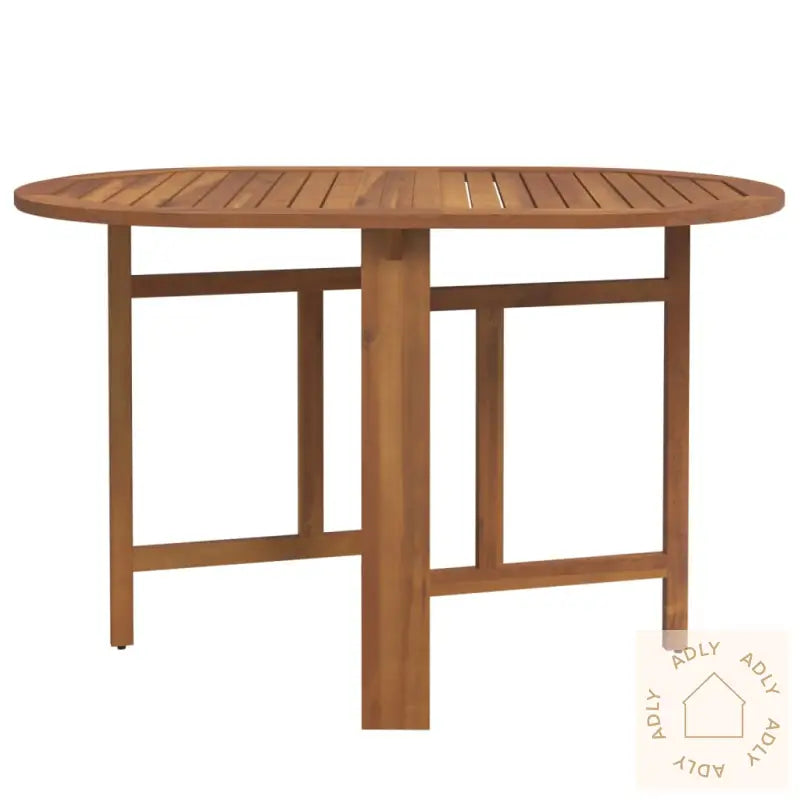 Utendørs Sammenleggbar Spisestue 5 Deler Heltre Akasie