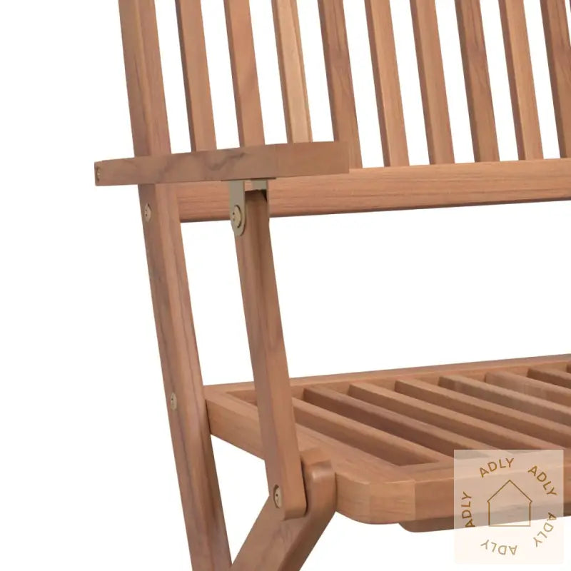 Utendørs Sammenleggbar Spisestue 5 Deler Heltre Akasie