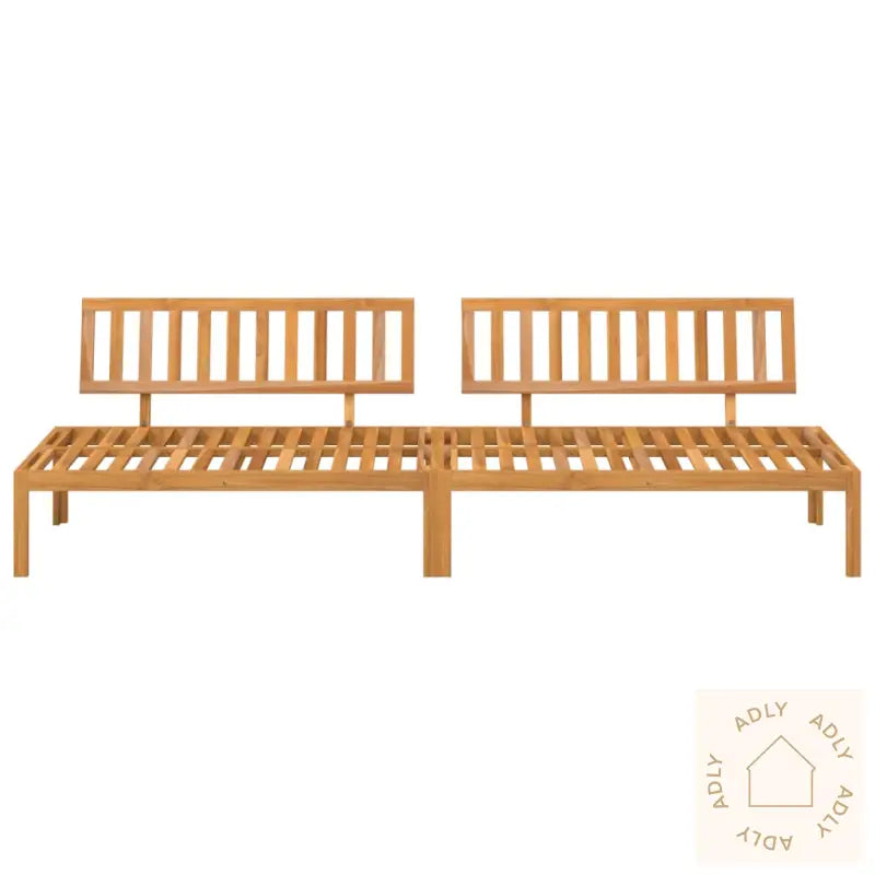 Hagesofa Paller 2 Stk Heltre Akasie