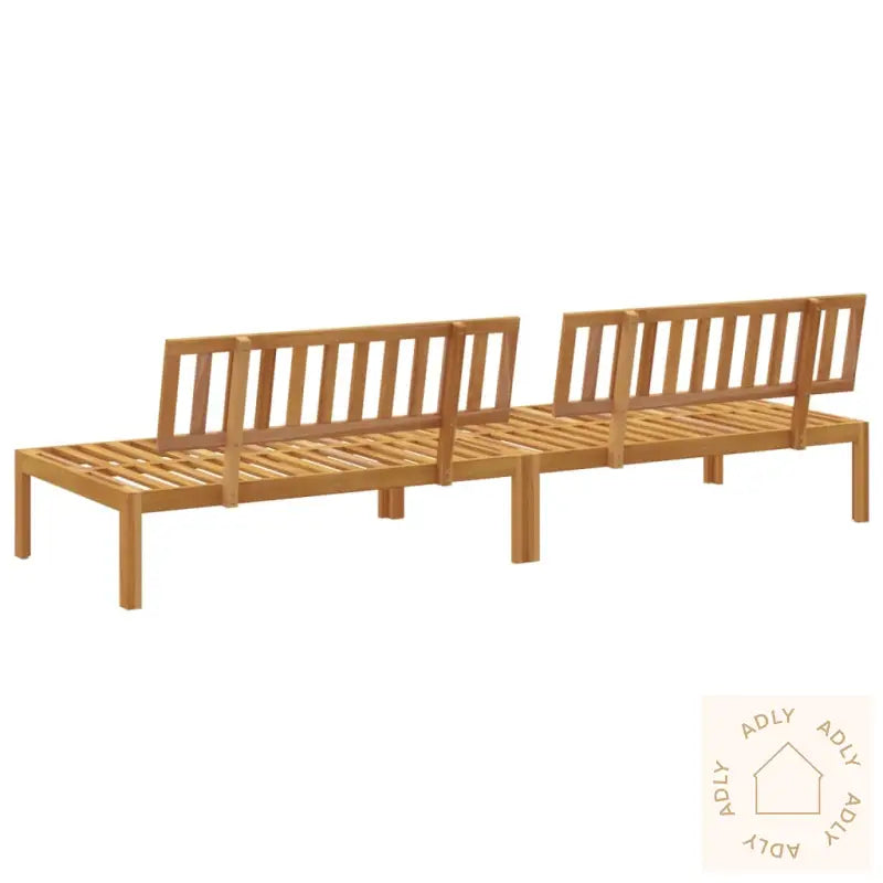 Hagesofa Paller 2 Stk Heltre Akasie