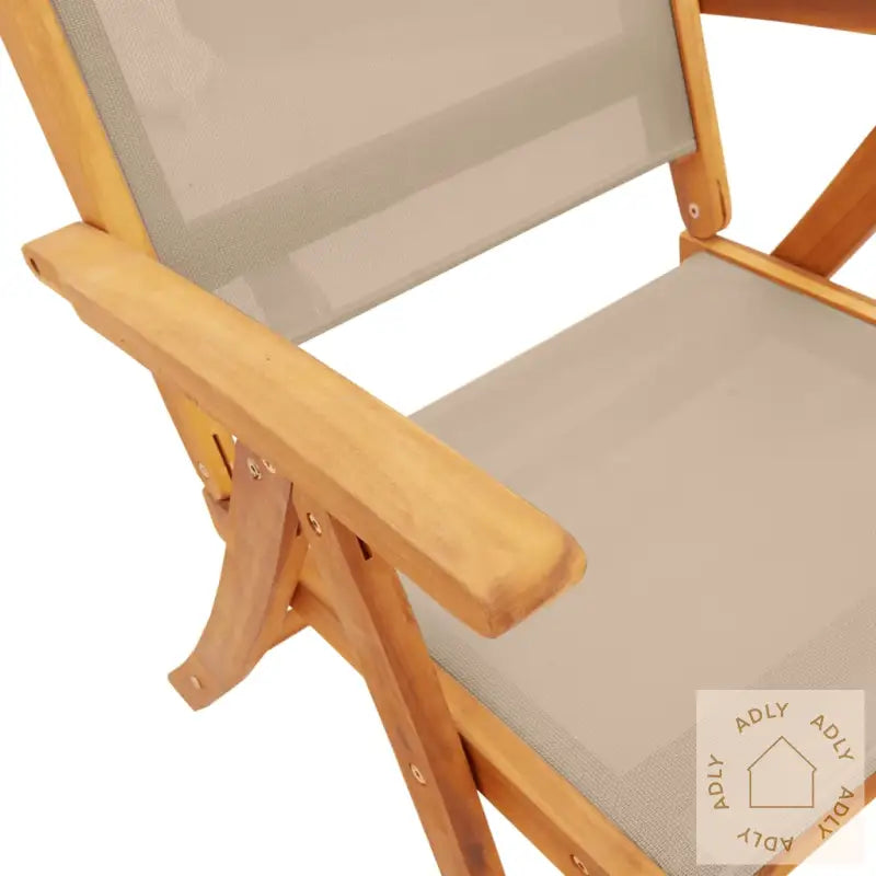 Hagespisegruppe 7 Deler Heltre Akasie Og Textilene