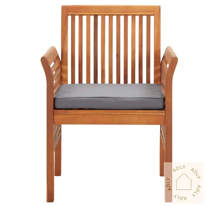 Utendørs Spisestue Med Puter 3 Deler Heltre Akasie