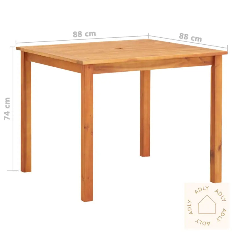 Utendørs Spisestue Med Puter 3 Deler Heltre Akasie