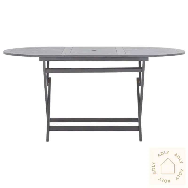 Utendørs Spisestue 7 Deler Heltre Akasie Grå