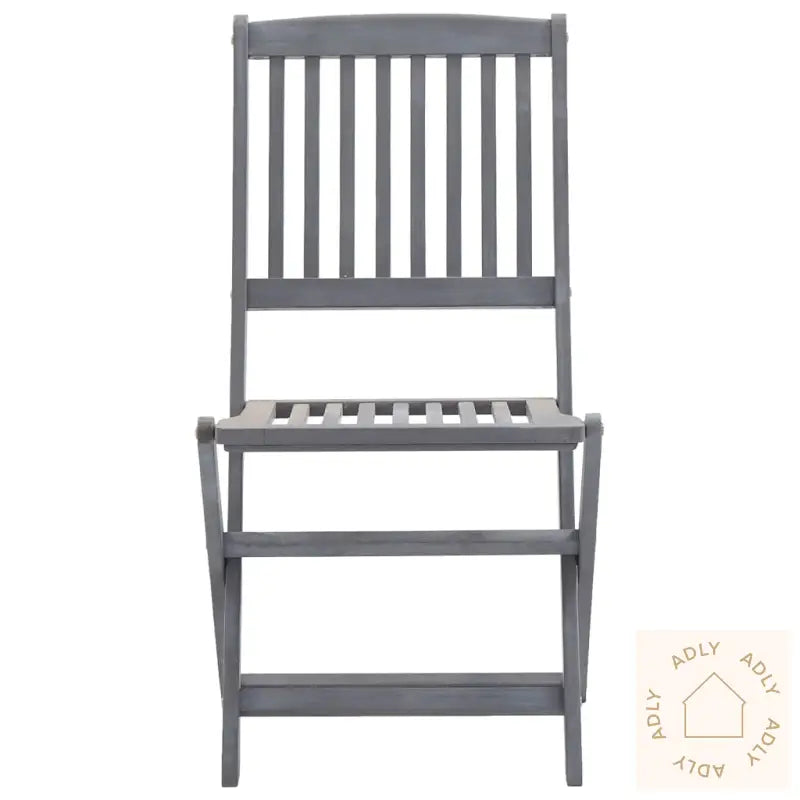 Utendørs Spisestue 9 Deler Heltre Akasie Grå