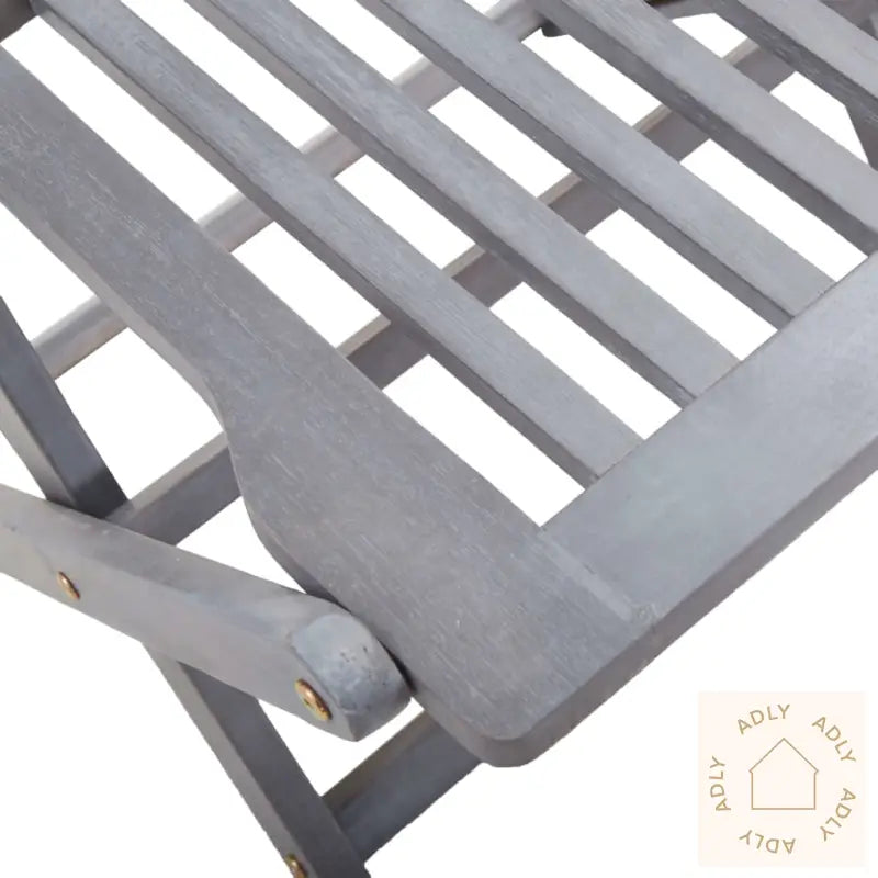 Utendørs Spisestue 7 Deler Heltre Akasie Grå