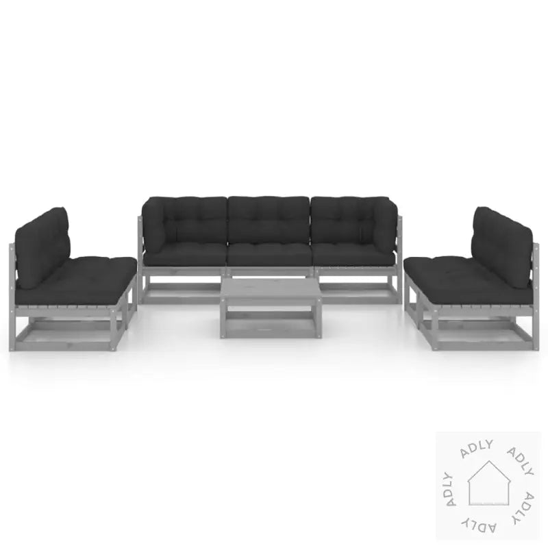 Hagesofagruppe Med Puter 8 Deler Heltre Furu