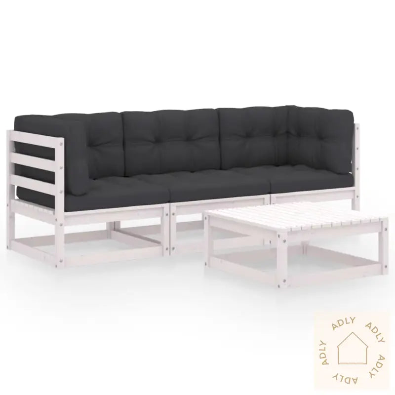 Hagesofagruppe Med Puter 4 Deler Heltre Furu
