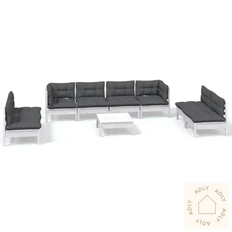 Hagesofagruppe Med Puter 9 Deler Heltre Furu