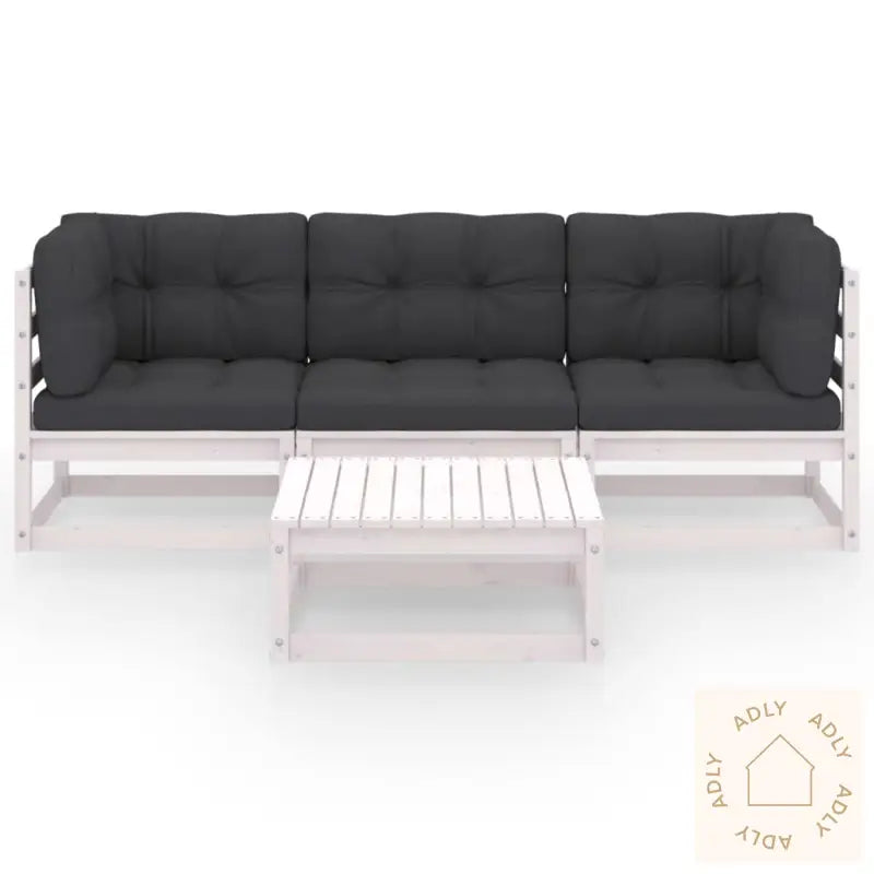 Hagesofagruppe Med Puter 4 Deler Heltre Furu