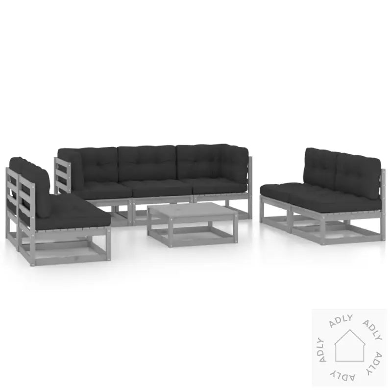 Hagesofagruppe Med Puter 8 Deler Heltre Furu