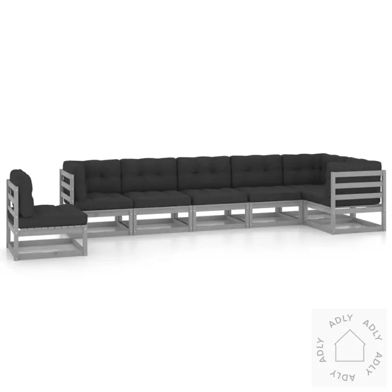 Hagesofagruppe Med Puter 7 Deler Heltre Furu