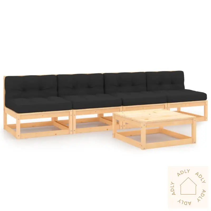 Hagesofagruppe Med Puter 5 Deler Heltre Furu