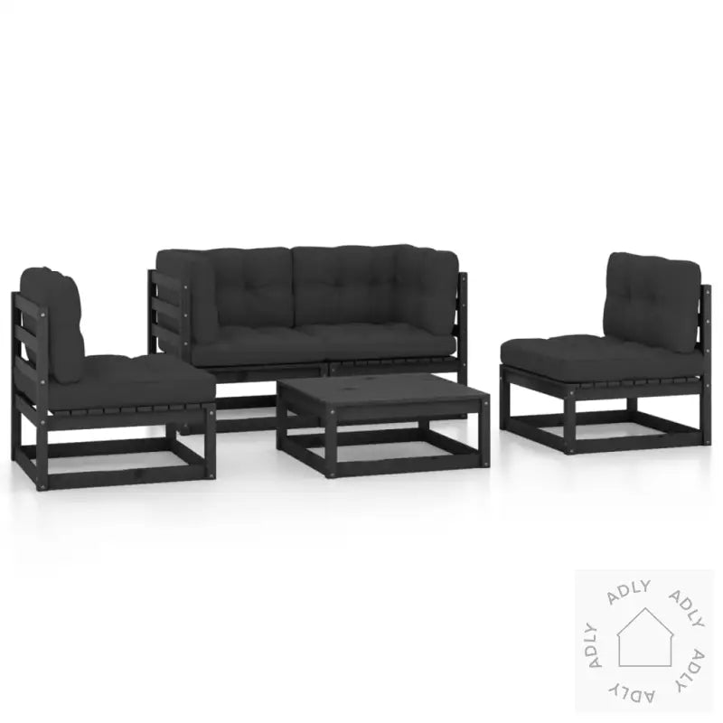 Hagesofagruppe Med Puter 5 Deler Heltre Furu