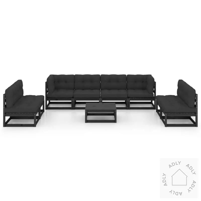 Hagesofagruppe Med Puter 9 Deler Heltre Furu