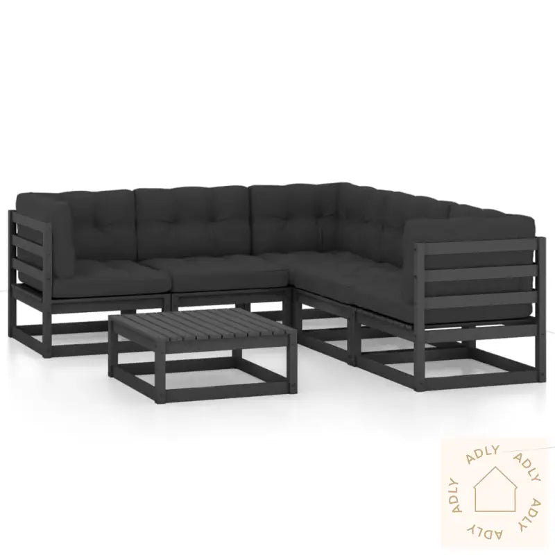 Hagesofagruppe Med Puter 6 Deler Heltre Furu