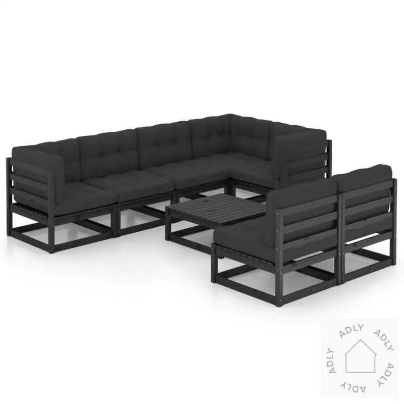Hagesofagruppe Med Puter 8 Deler Heltre Furu
