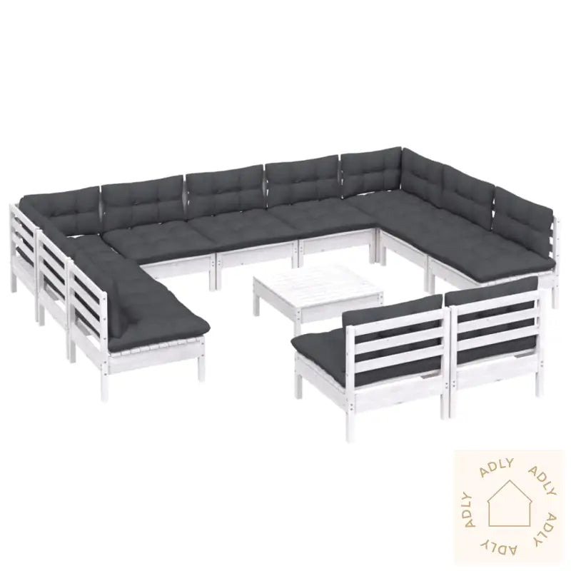 Hagesofagruppe Med Puter 12 Deler Heltre Furu