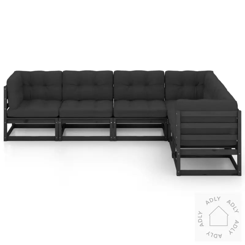 Hagesofagruppe Med Puter 6 Deler Heltre Furu