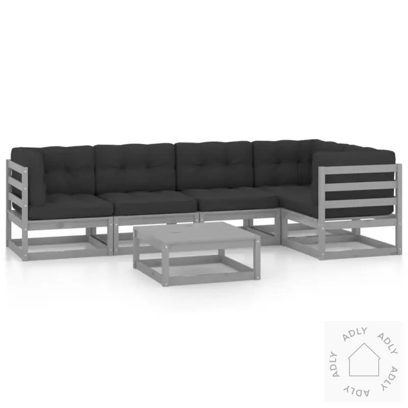 Hagesofagruppe Med Puter 6 Deler Heltre Furu