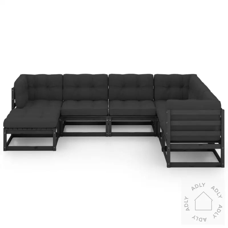 Hagesofagruppe Med Puter 7 Deler Heltre Furu