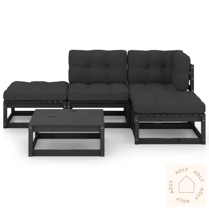 Hagesofagruppe Med Puter 5 Deler Heltre Furu