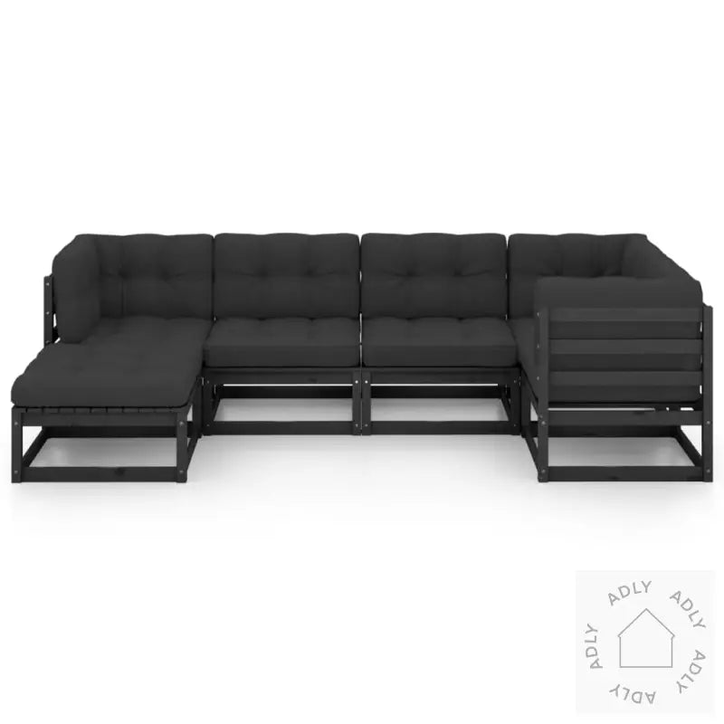 Hagesofagruppe Med Puter 6 Deler Heltre Furu
