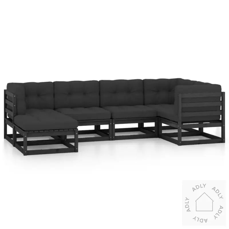 Hagesofagruppe Med Puter 6 Deler Heltre Furu