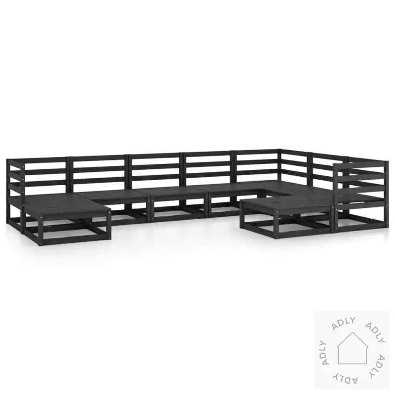 Hagesofagruppe 9 Deler Svart Heltre Furu