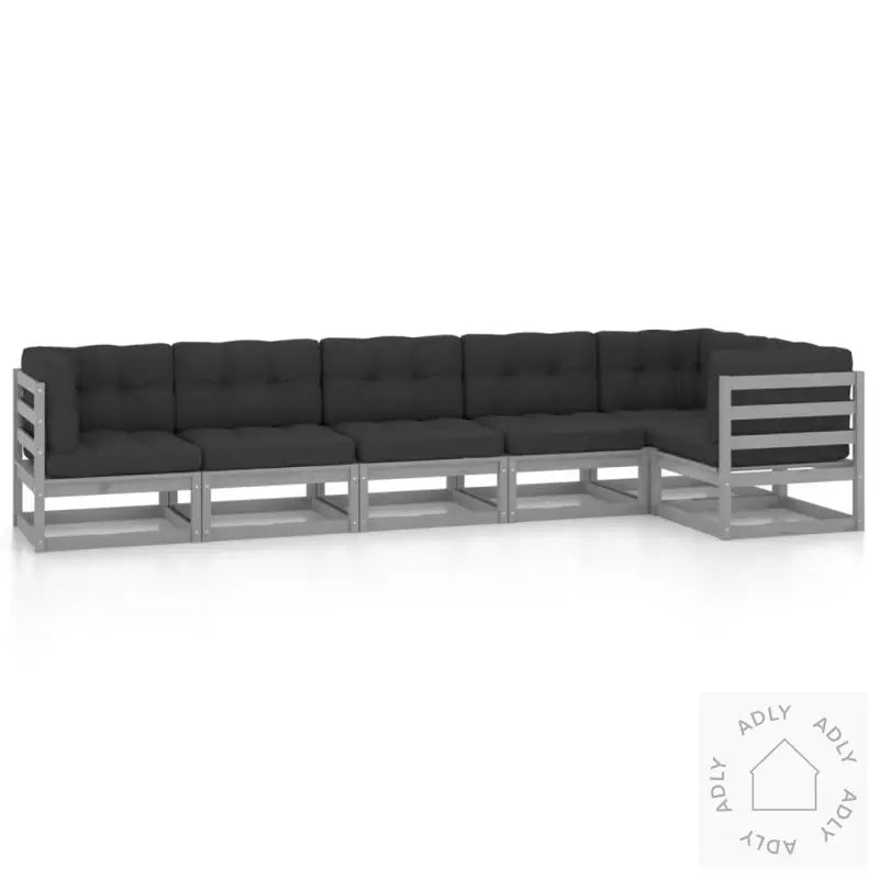 Hagesofagruppe Med Puter 6 Deler Heltre Furu