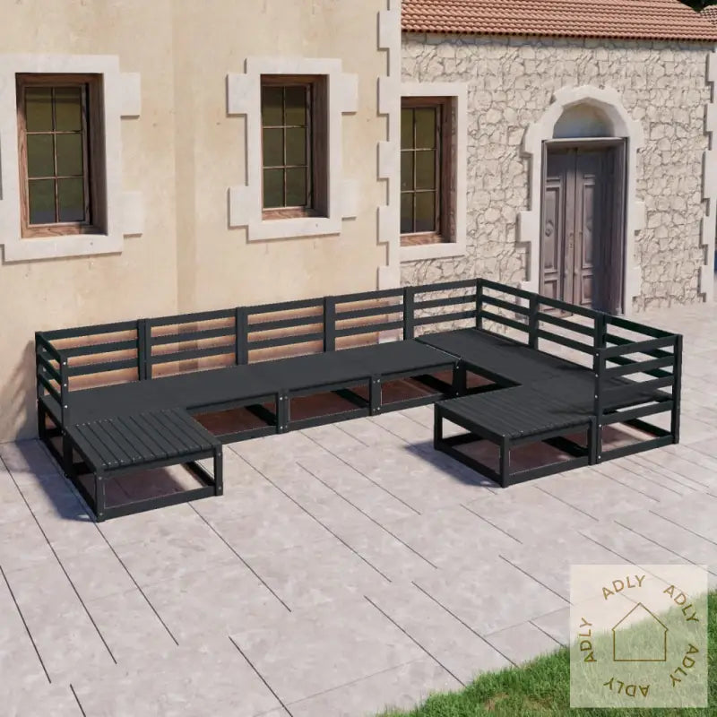Hagesofagruppe 9 Deler Svart Heltre Furu