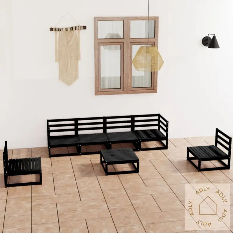 Hagesofagruppe 7 Deler Svart Heltre Furu