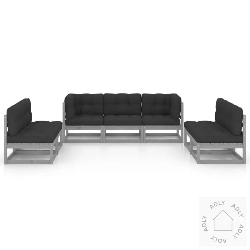 Hagesofagruppe Med Puter 7 Deler Heltre Furu