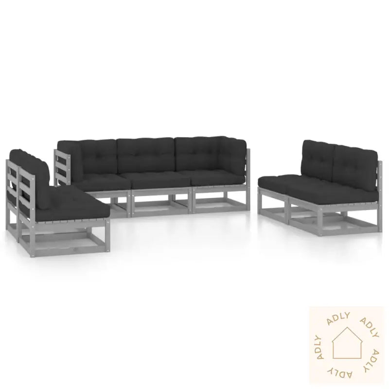 Hagesofagruppe Med Puter 7 Deler Heltre Furu