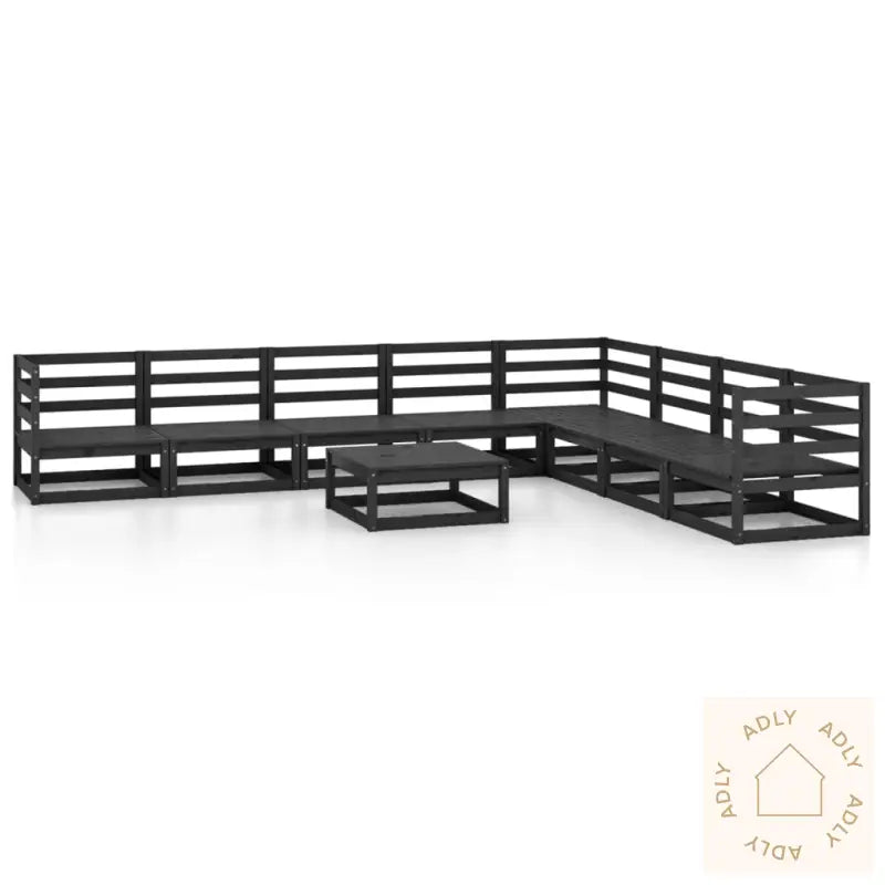 Hagesofagruppe 9 Deler Svart Heltre Furu