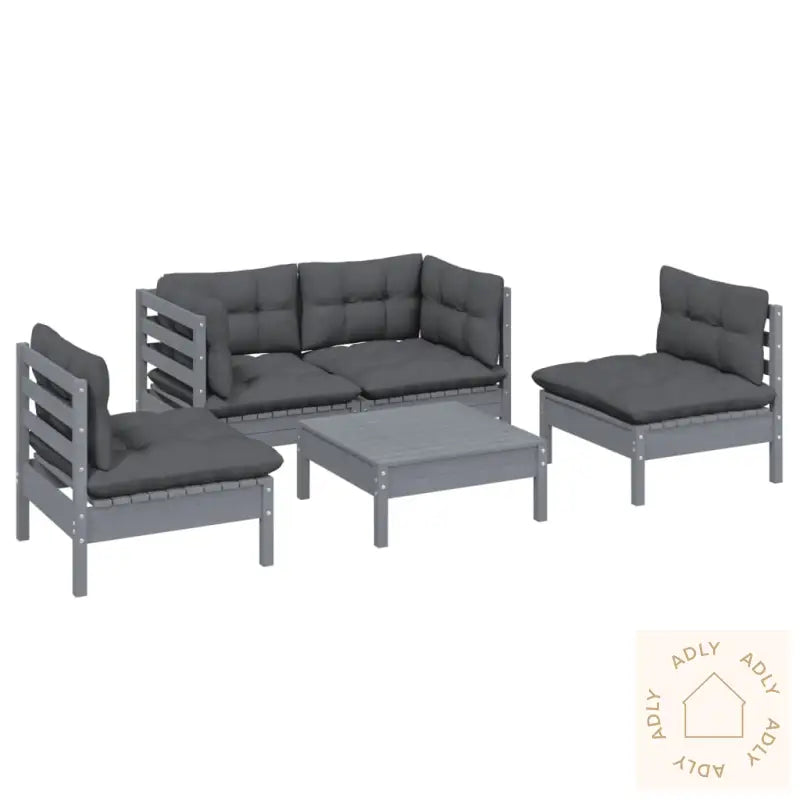 Hagesofagruppe Med Puter 5 Deler Heltre Furu