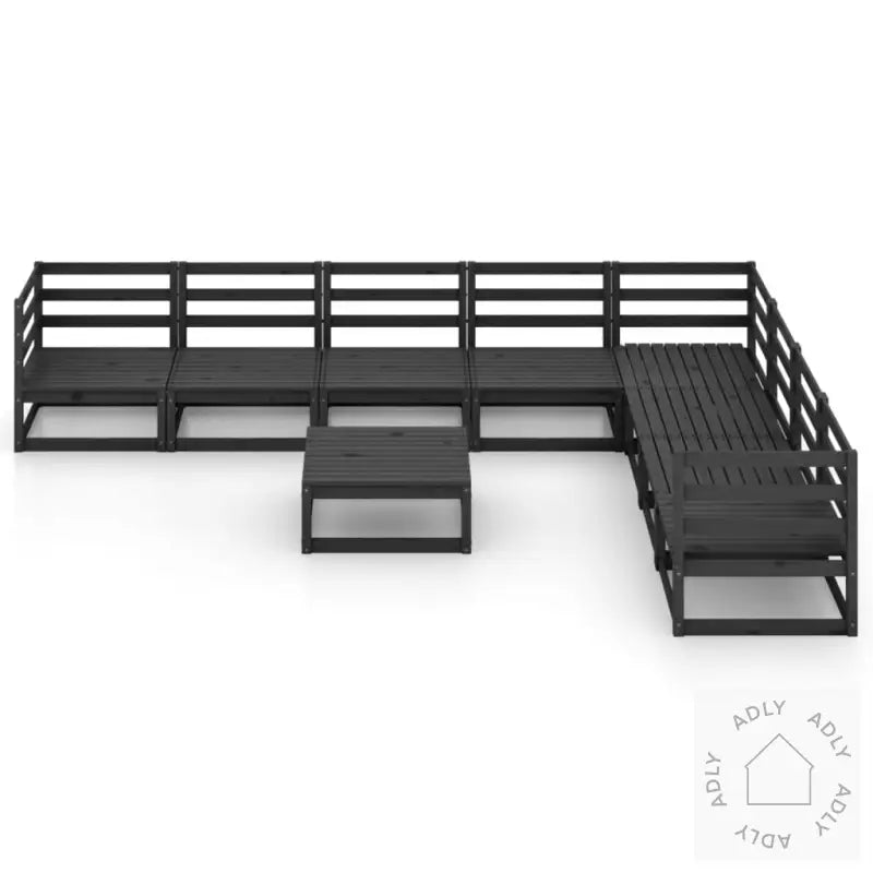 Hagesofagruppe 9 Deler Svart Heltre Furu
