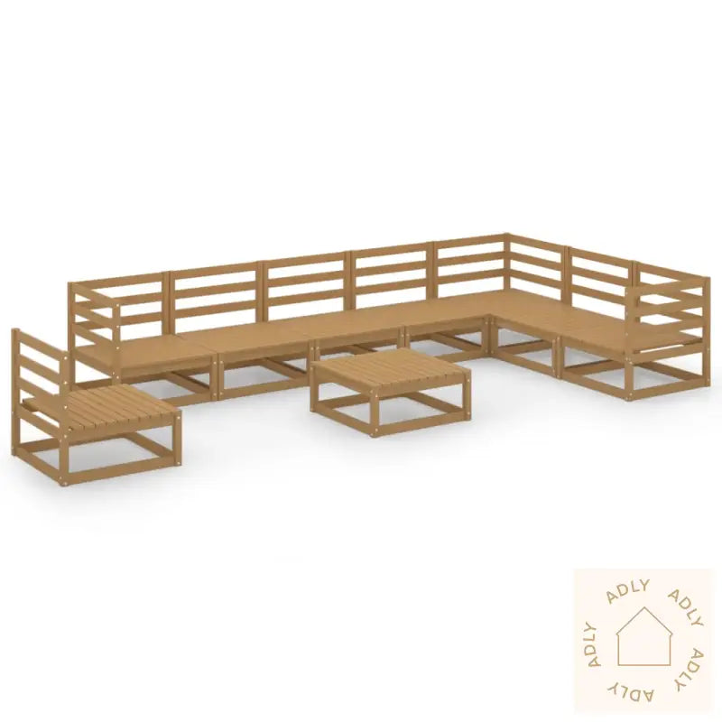 Hagesofagruppe 9 Deler Honningbrun Heltre Furu