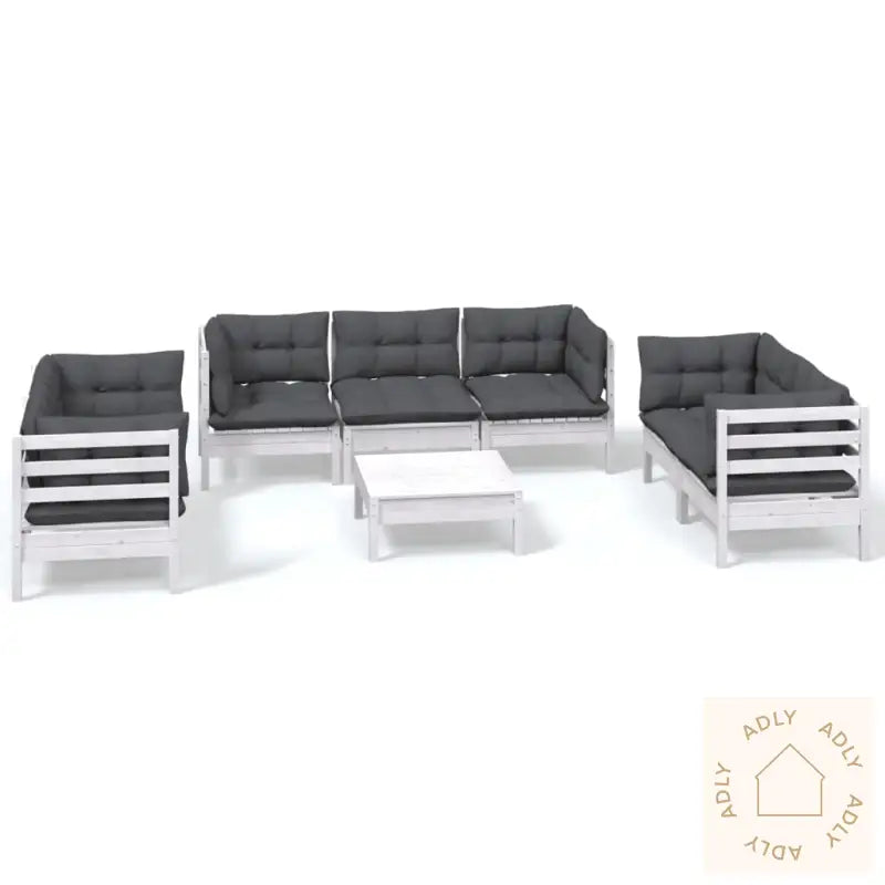 Hagesofagruppe Med Puter 8 Deler Heltre Furu